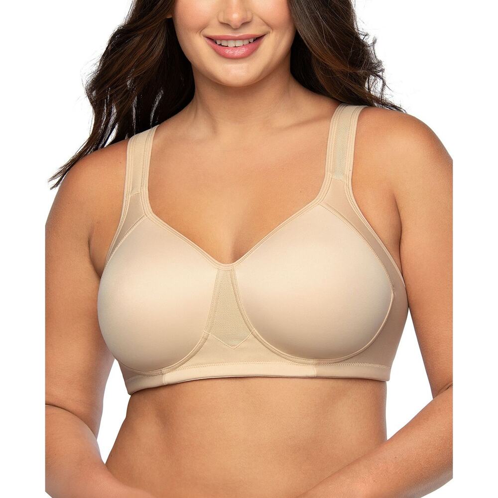 Vanity Fair Full-Figure Wireless Sports Bra 71500 Neutral Nude NWT Size 40DD